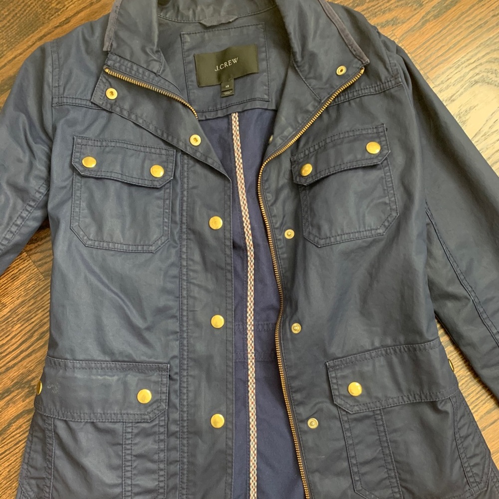 Jcrew Wax Field Jacket